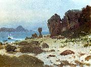 Albert Bierstadt Bay of Monterey, California France oil painting artist